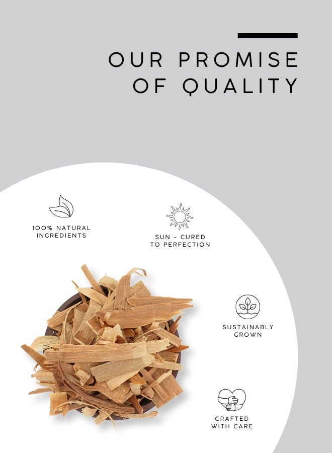 AWAFI MILL Sandalwood Flakes | Incense Wood Chips for Charcoal & Bakhoor Burners - 250 g | 9 Oz - Image 5